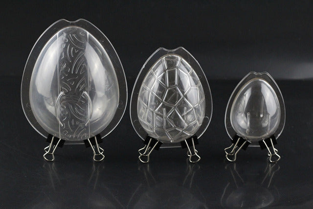 3 Style Easter Dinosaur Egg Chocolate Mold Confectioner