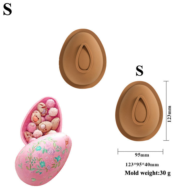 DIY Mousse Cake Mold Easter Eggs