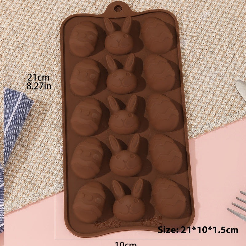 Easter Silicone Chocolate Mold Cake Baking Tools