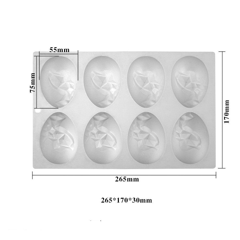 DIY Mousse Cake Mold Easter Eggs