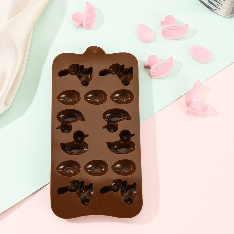 Easter Silicone Chocolate Mold Cake Baking Tools